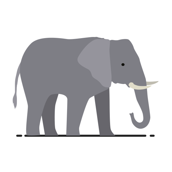 elephant graphic 