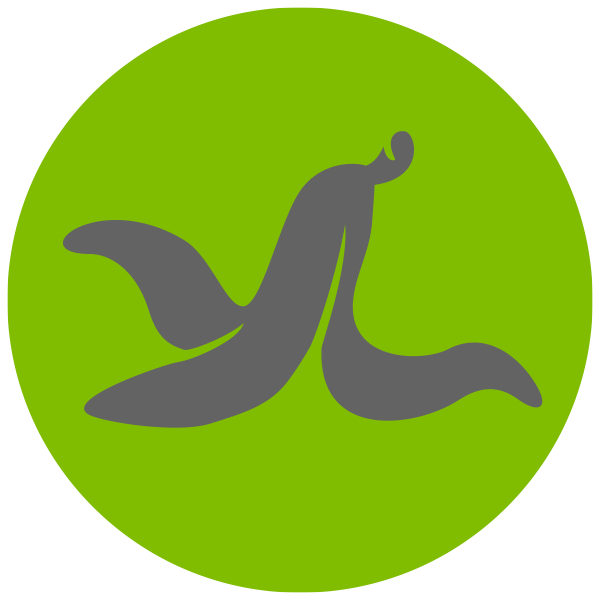 banana peel graphic