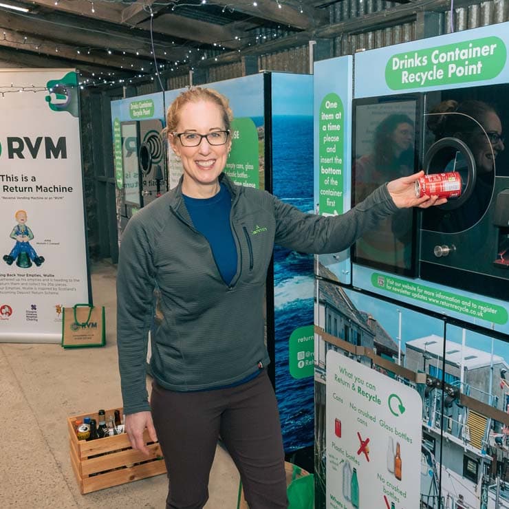 Step forward for Scotland's deposit return scheme with new recycling initiative for Orkney