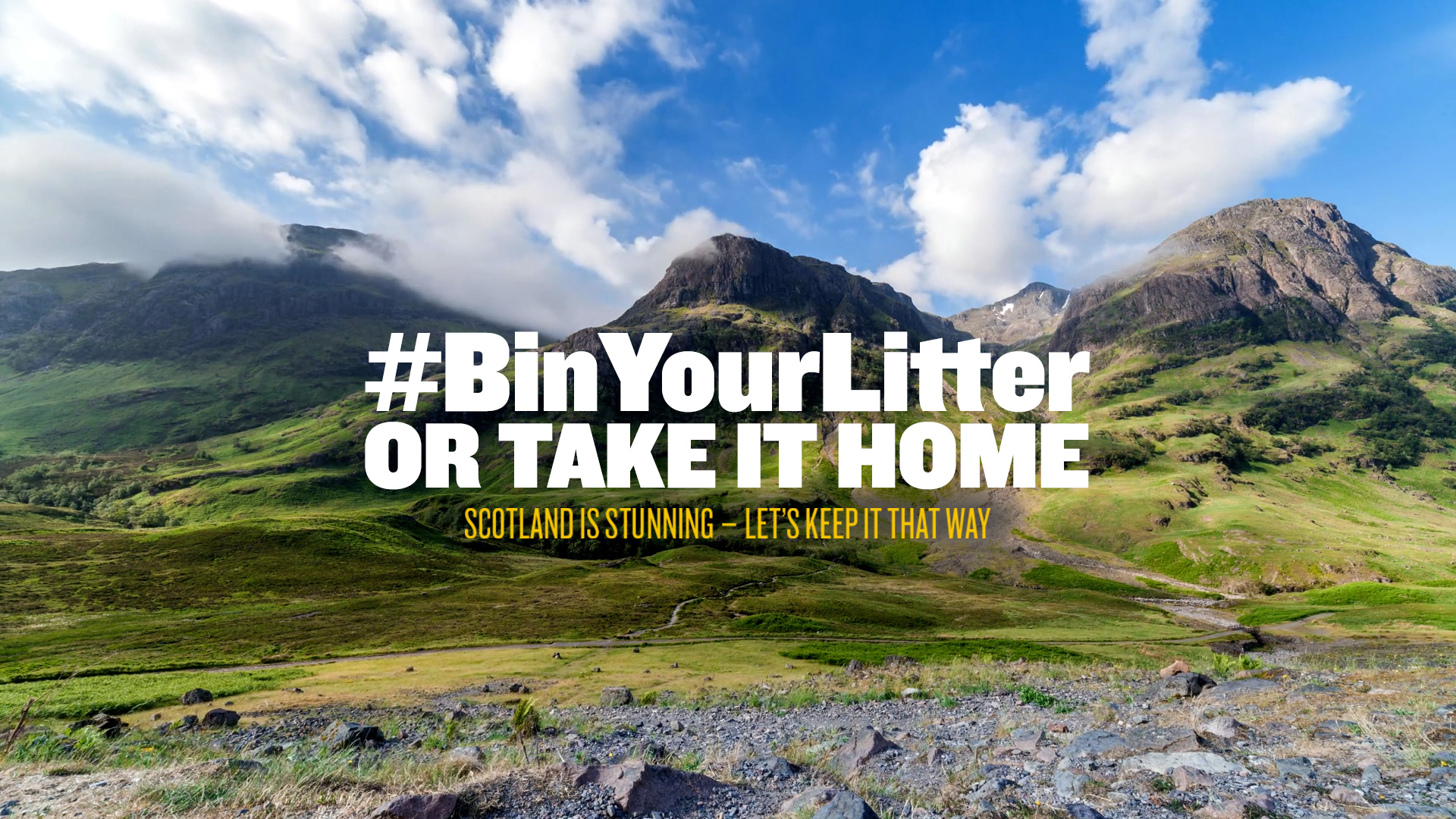 Scotland is Stunning - mountain view 