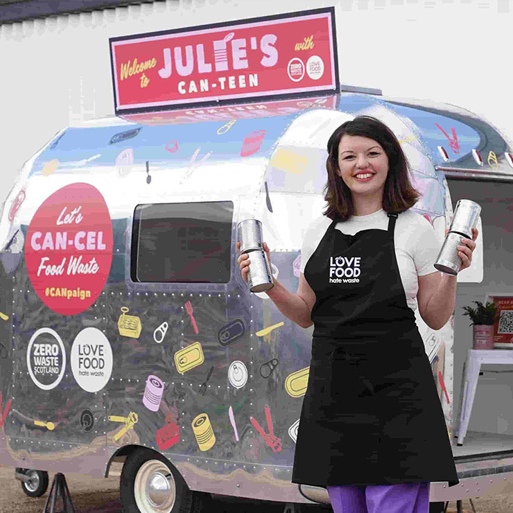 Julie's CAN-teen: Julie Lin to tour Scotland in pop-up restaurant where dishes are made from tinned food