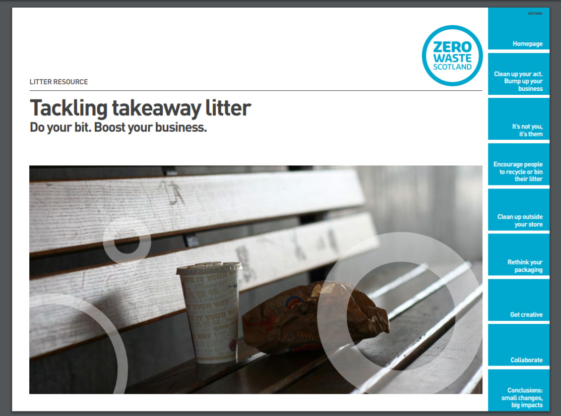 Tackling takeaway litter guide
